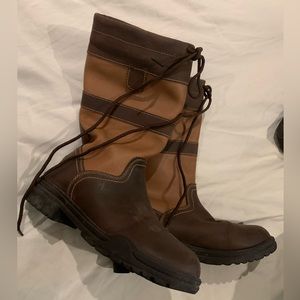 brown TuffRider boots Ladies Lexington Waterproof Tall Country Boots